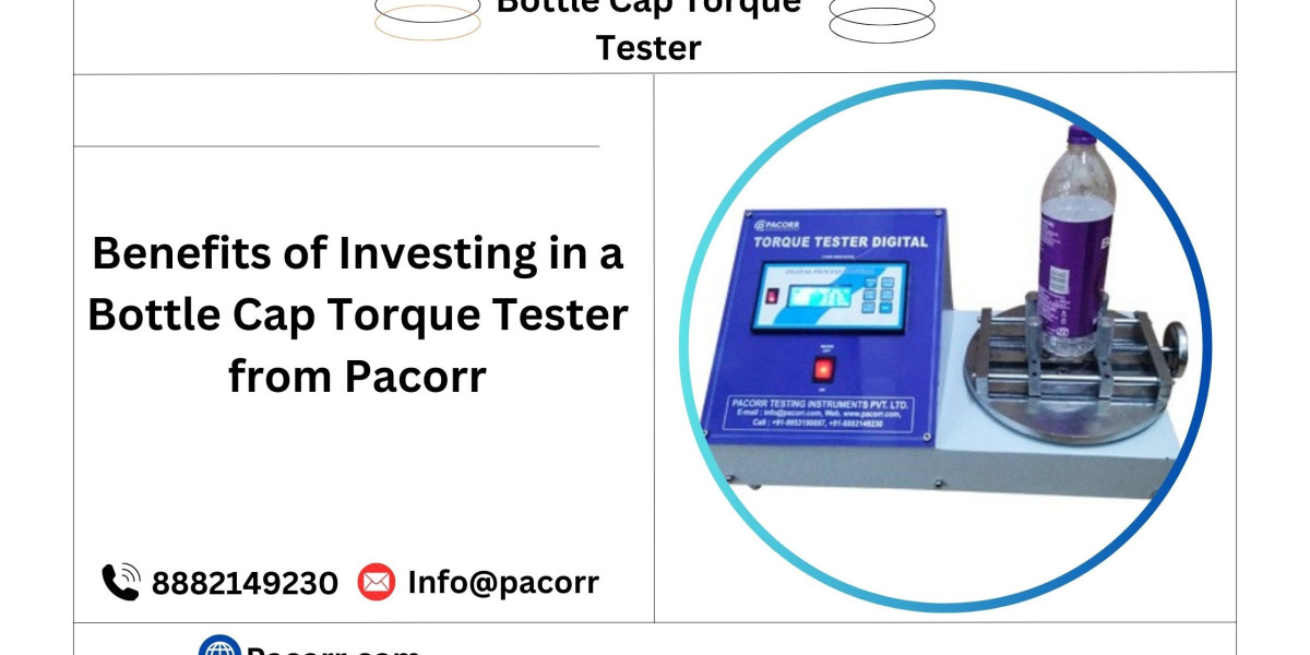 Bottle Cap Torque Tester – Ensuring Perfect Sealing for Leak-Proof Packaging